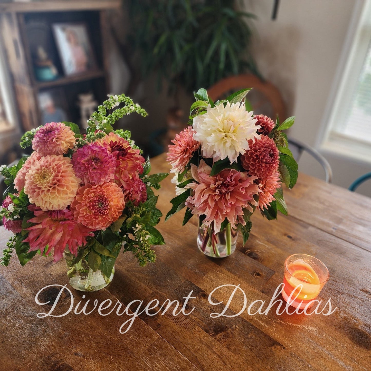 Quart Mason Jar Bouquet
