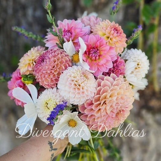 Quart Mason Jar Bouquet